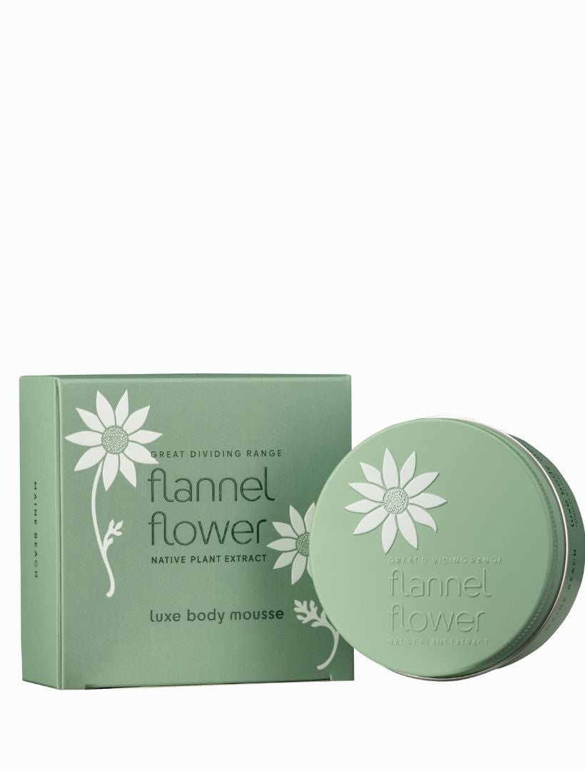 Maine Beach Flannel Flower Body Mousse 150ml - Zjoosh