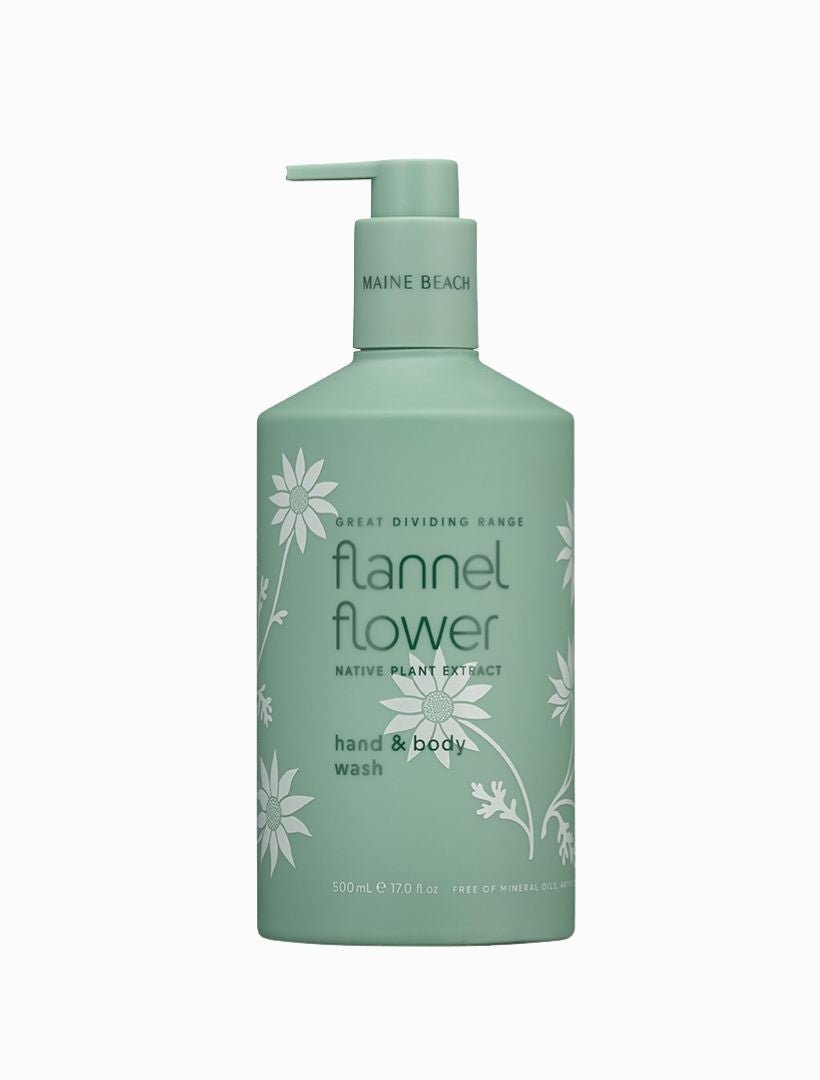 Maine Beach Flannel Flower Hand &amp; Body Wash 500ml - Zjoosh