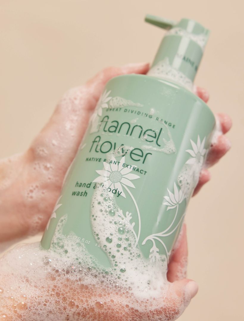 Maine Beach Flannel Flower Hand &amp; Body Wash 500ml - Zjoosh