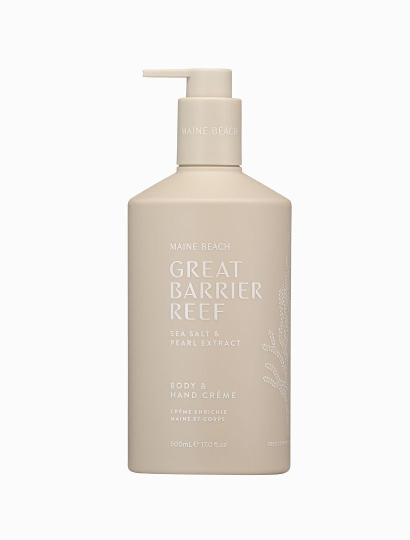 Maine Beach Great Barrier Reef Hand &amp; Body Crème 500ML - Zjoosh