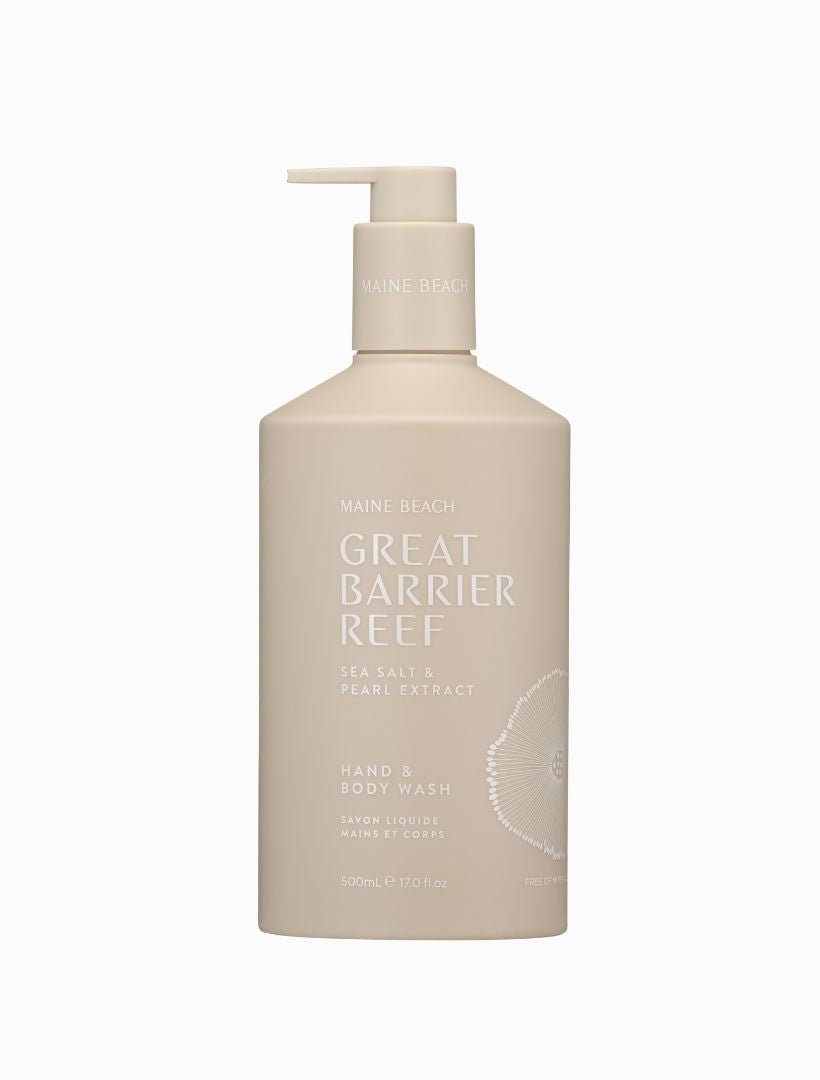 Maine Beach Great Barrier Reef Hand &amp; Body Wash 500ML - Zjoosh