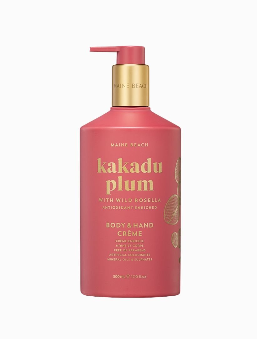 Maine Beach Kakadu Plum Hand &amp; Body Crème 500ml - Zjoosh