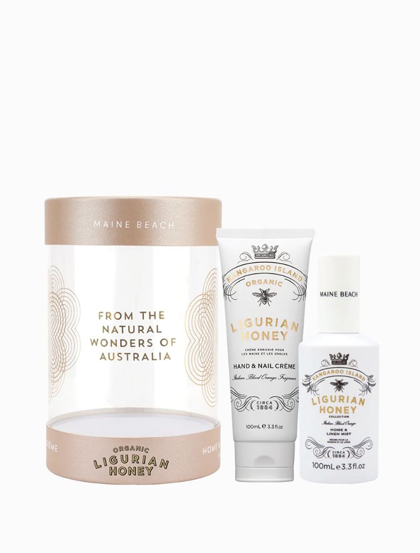Maine Beach Lingurian Honey Natural Wonders Gift Set - Zjoosh