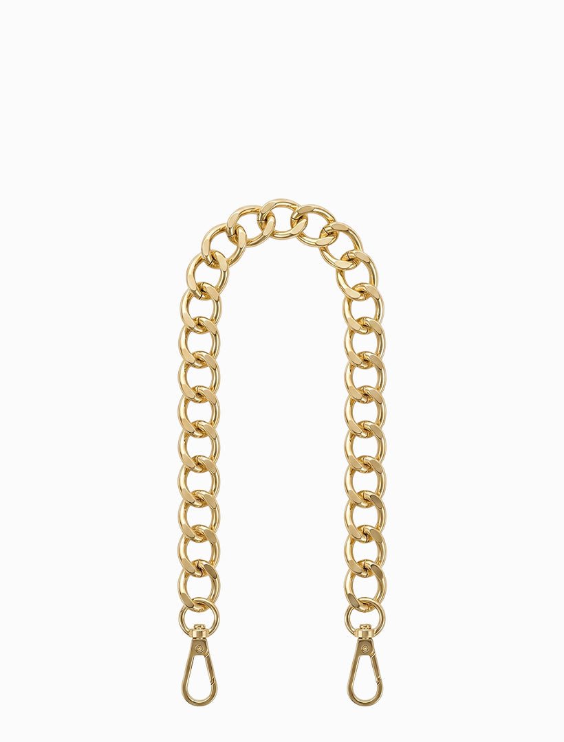 Maisie Short Chain Strap Gold - Zjoosh