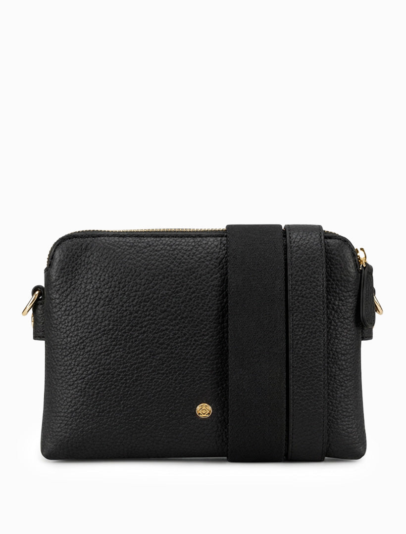 Margaret Cross Body Bag Black - Zjoosh