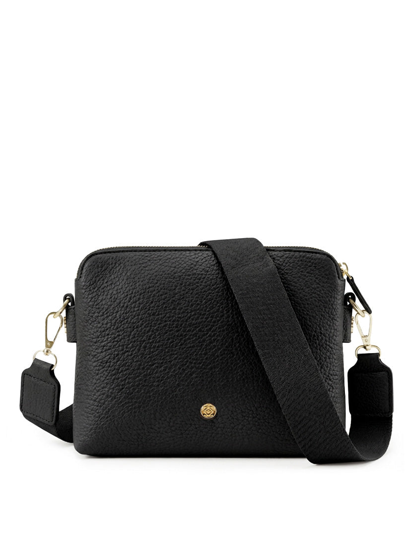 Margaret Cross Body Bag Black - Zjoosh