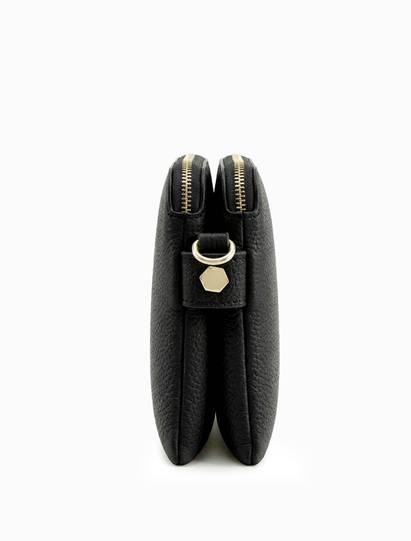 Margaret Cross Body Bag Black - Zjoosh