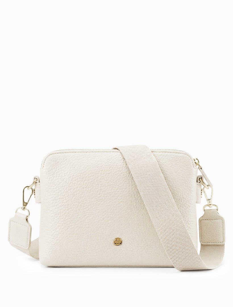 Margaret Cross Body Bag Ecru - Zjoosh