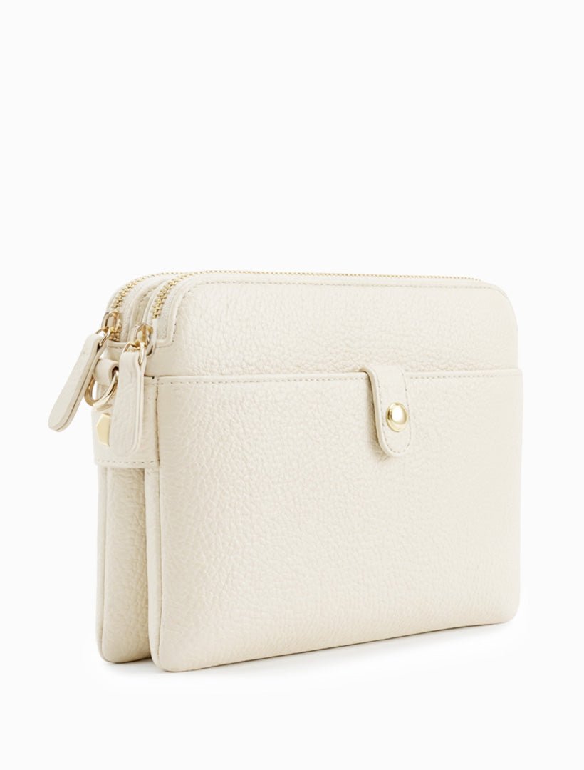 Margaret Cross Body Bag Ecru - Zjoosh