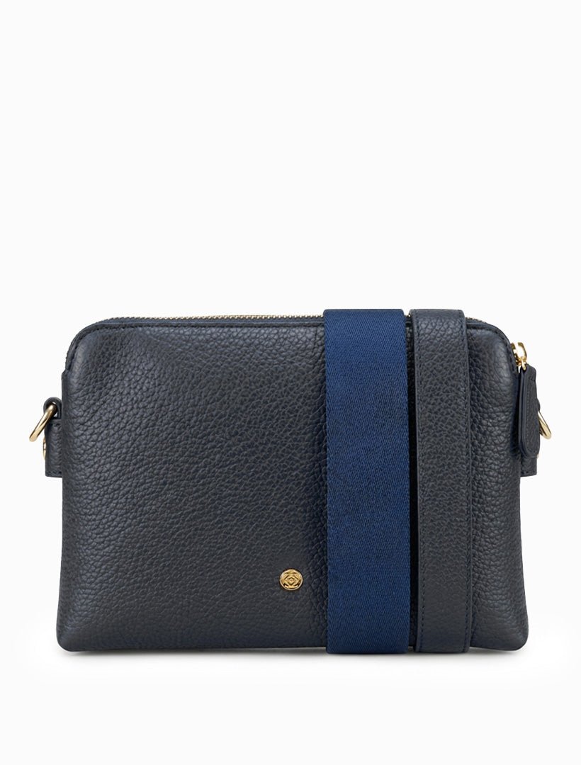 Margaret Cross Body Bag Navy - Zjoosh