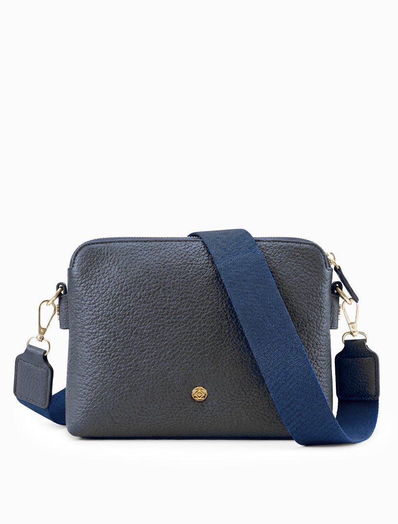 Margaret Cross Body Bag Navy - Zjoosh