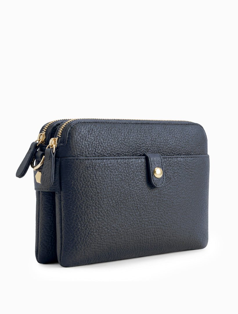 Margaret Cross Body Bag Navy - Zjoosh