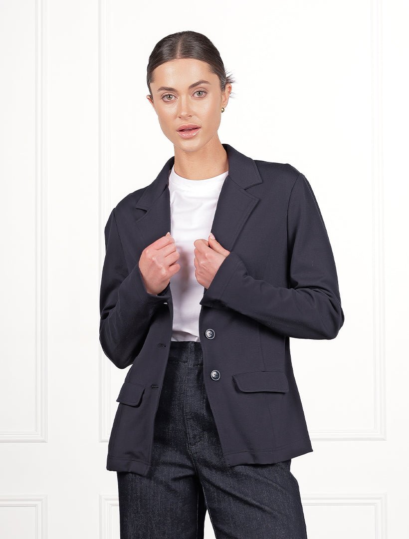 Margarita Jacket Navy - Zjoosh