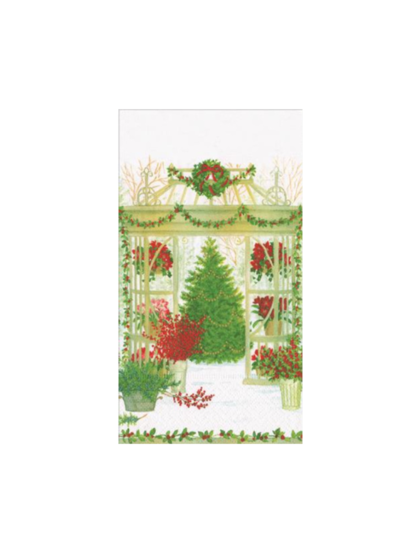 Winter Conservatory Guest Towel Napkins