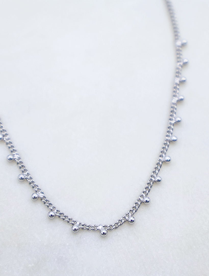 Medina Necklace Silver - Zjoosh