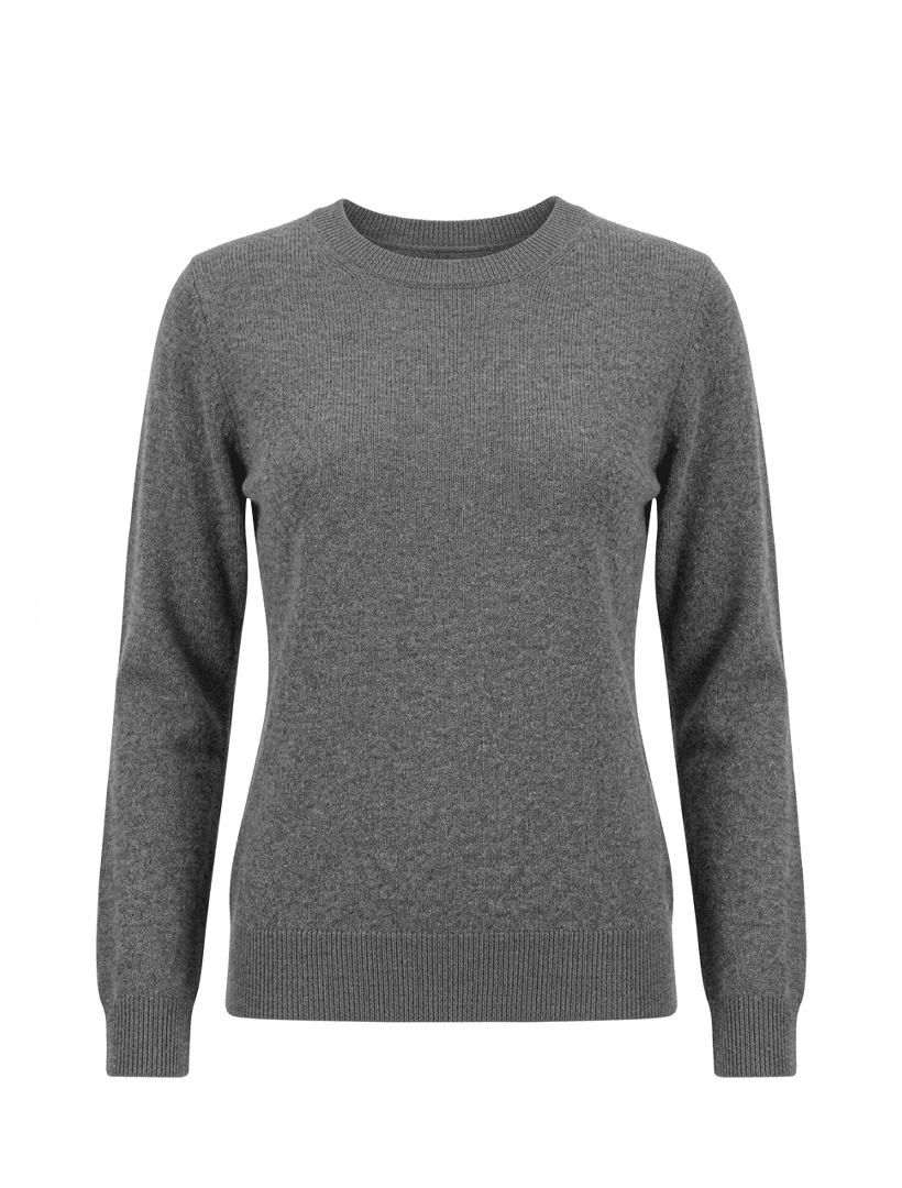 Melissa Cashmere Long Sleeve Knit Grey - Zjoosh