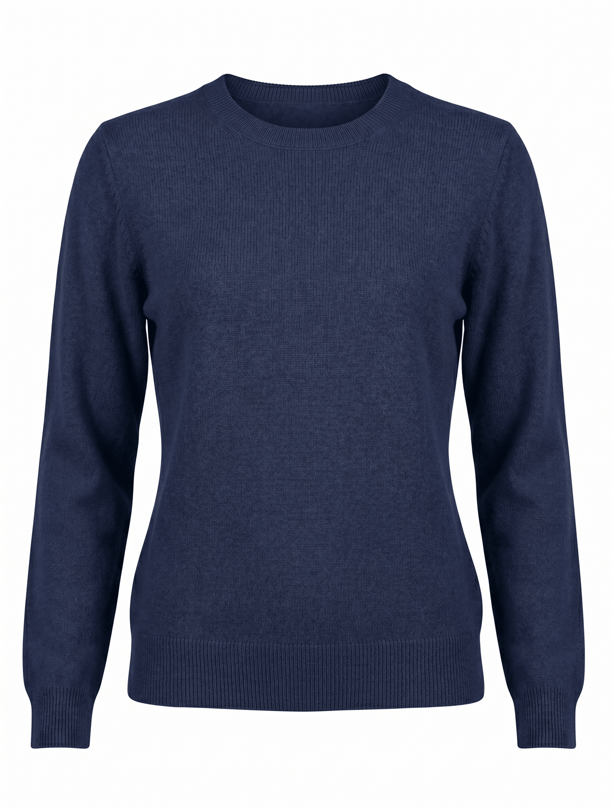 Melissa Cashmere Long Sleeve Knit Navy - Zjoosh
