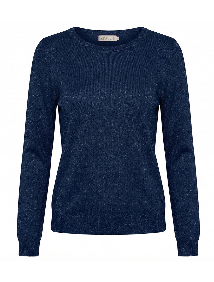 Melissa Sparkle Knit Navy - Zjoosh
