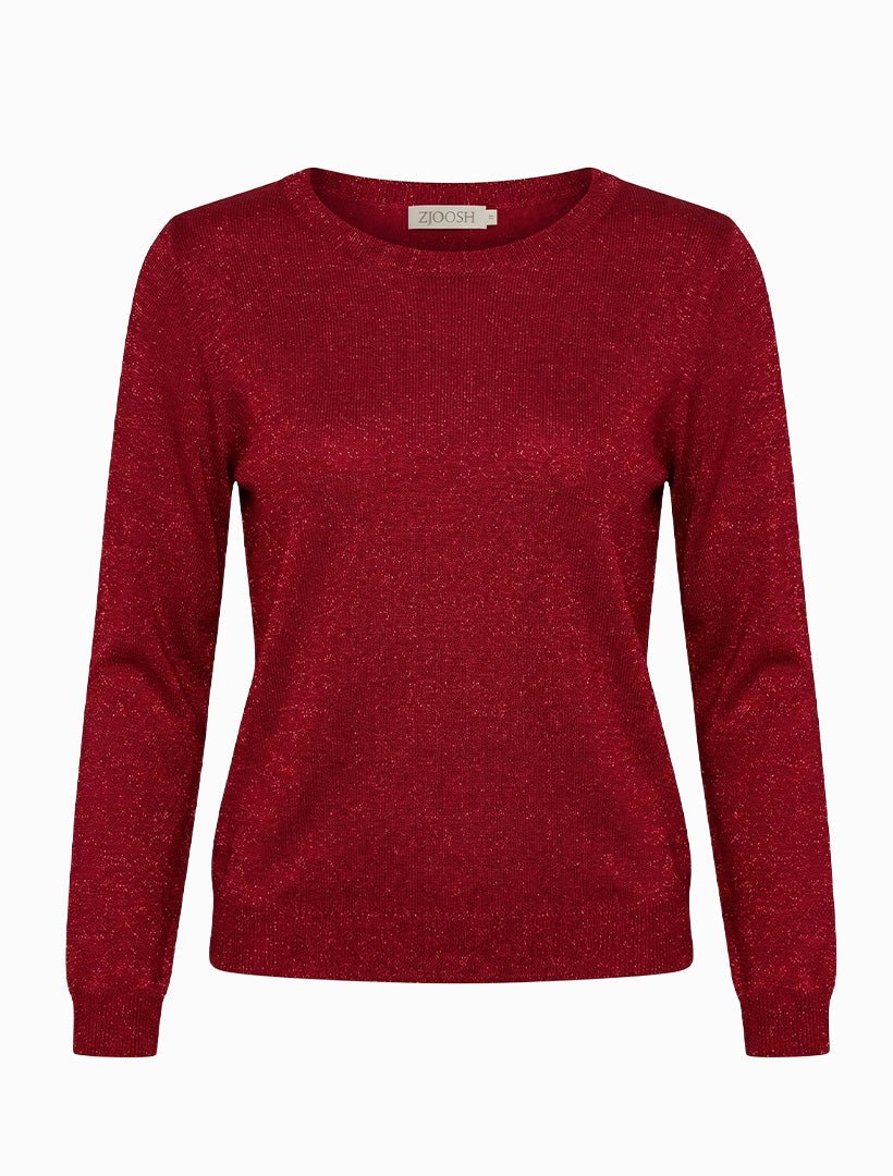 Melissa Sparkle Knit Ruby - Zjoosh