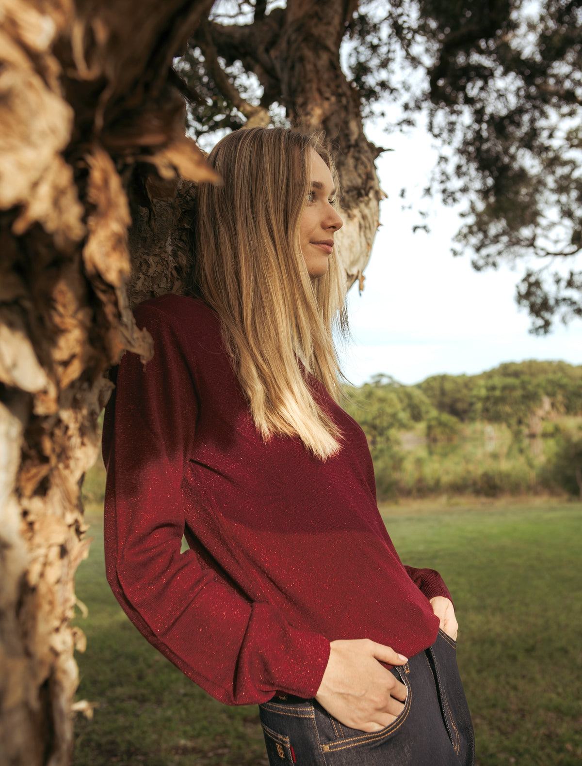 Melissa Sparkle Knit Ruby - Zjoosh