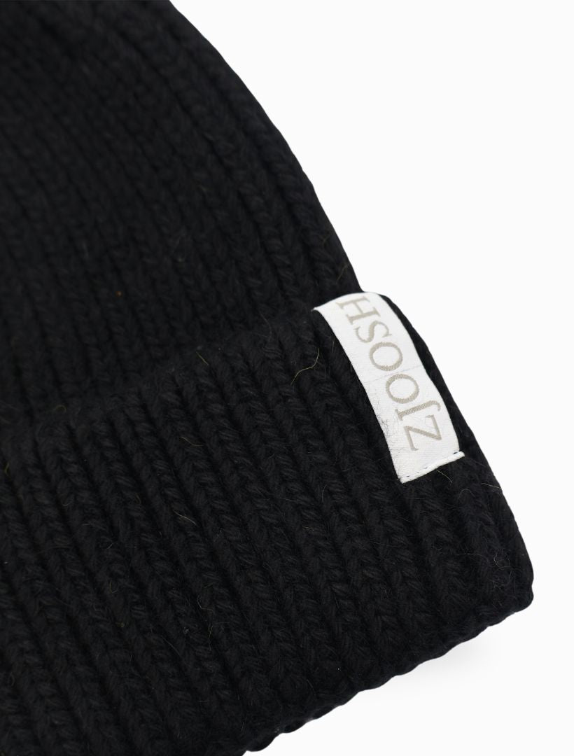 Meribel Beanie Black - Zjoosh