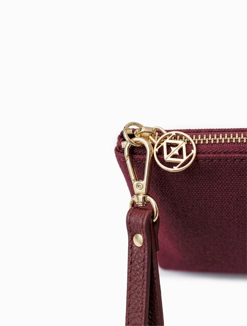 Mia Clutch Burgundy - Zjoosh