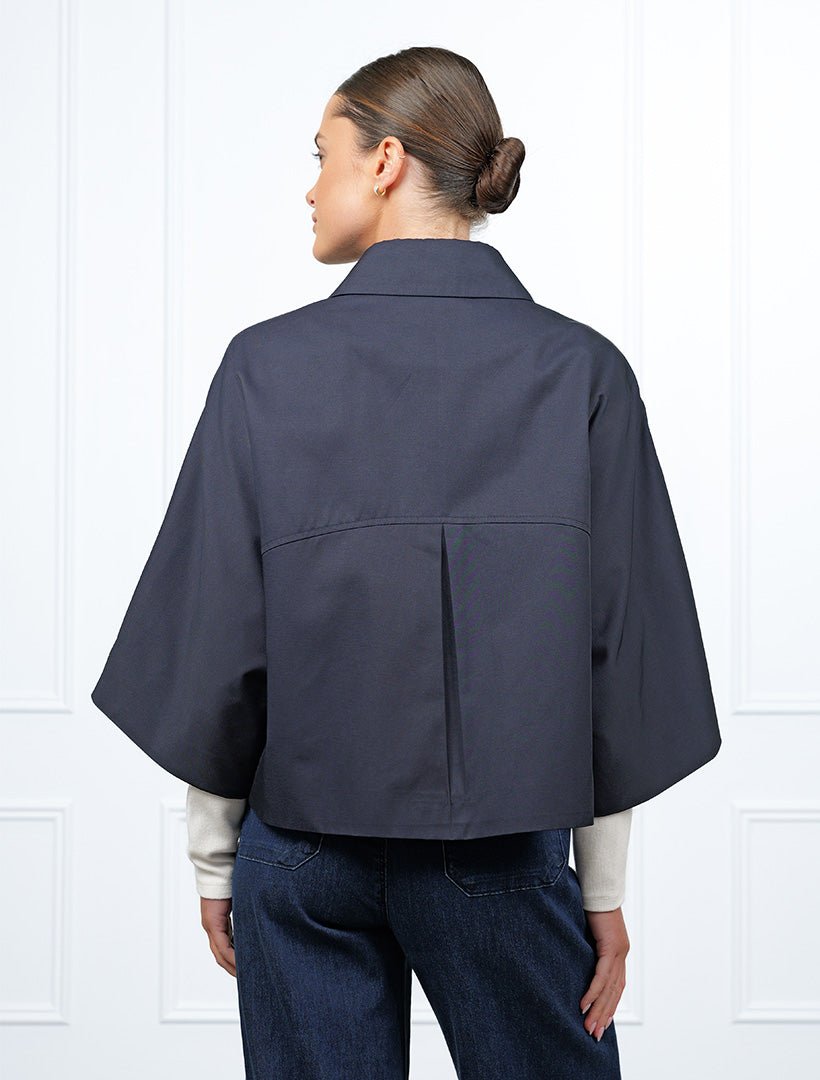 Mia Swing Jacket Navy - Zjoosh