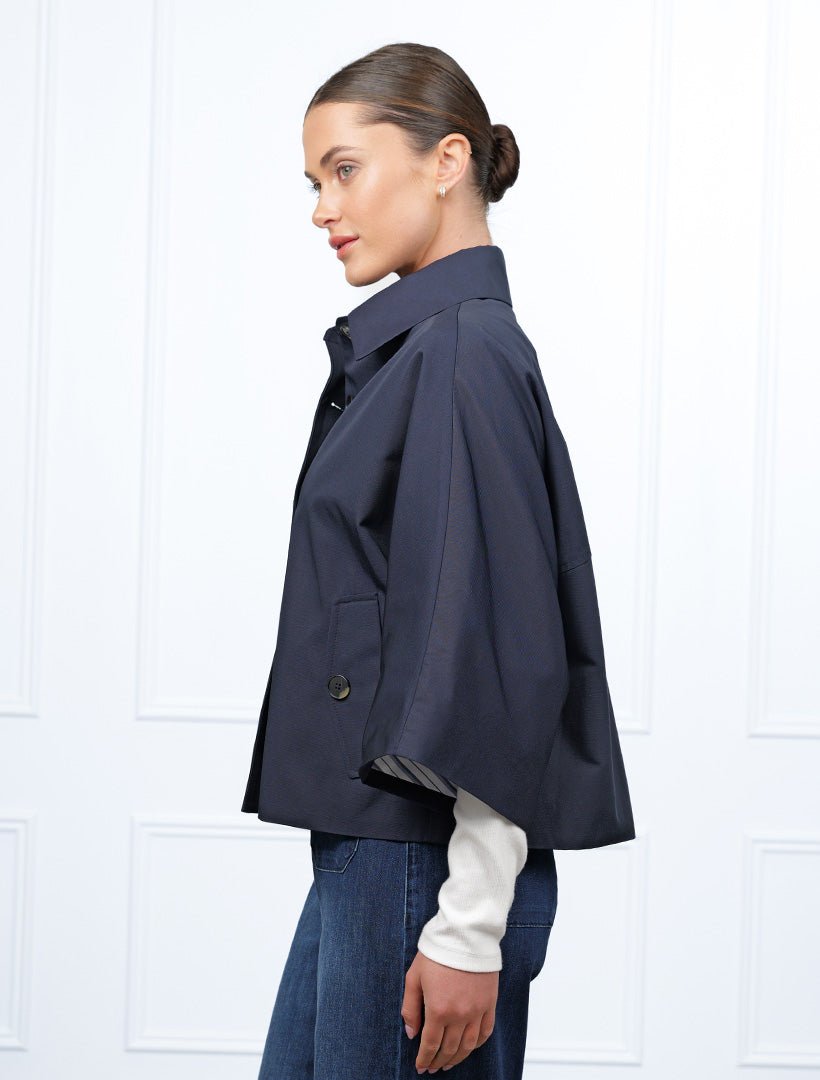 Mia Swing Jacket Navy - Zjoosh
