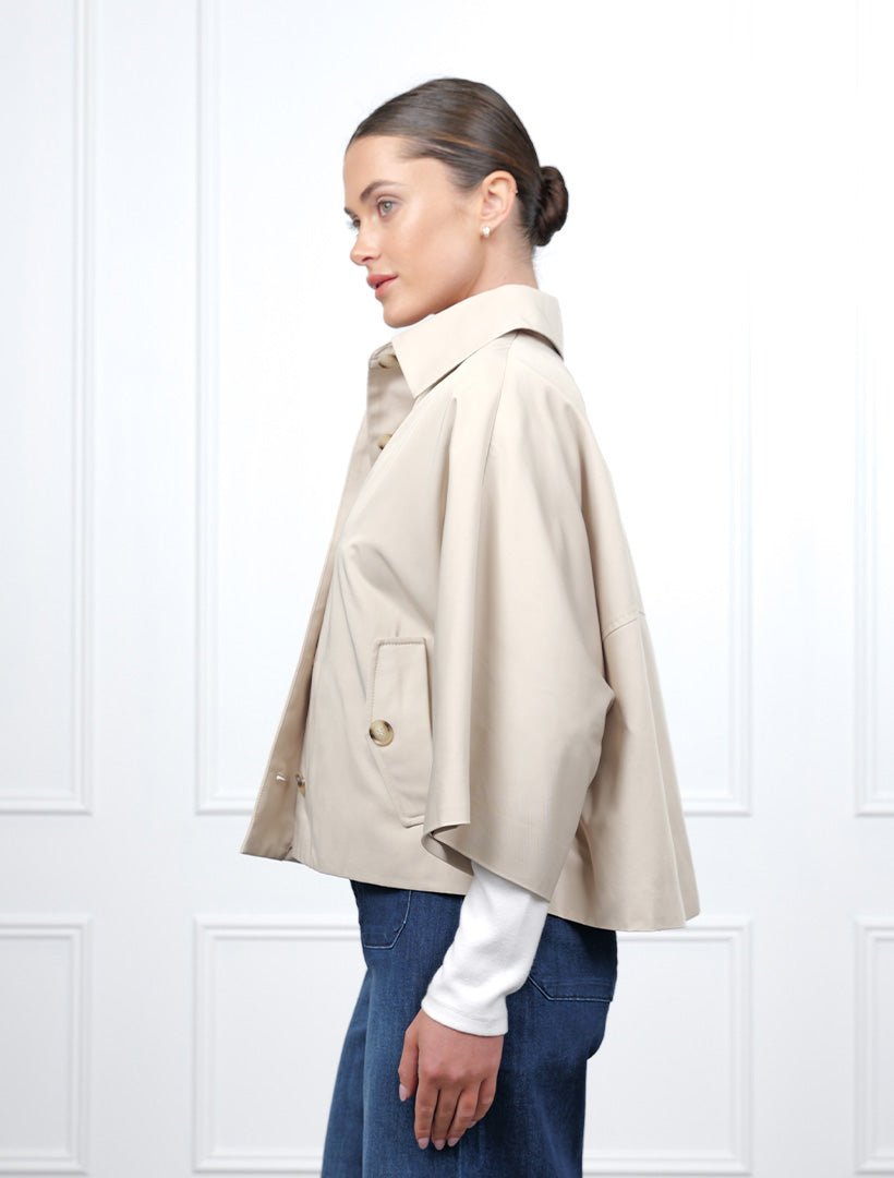 Mia Swing Jacket Stone - Zjoosh