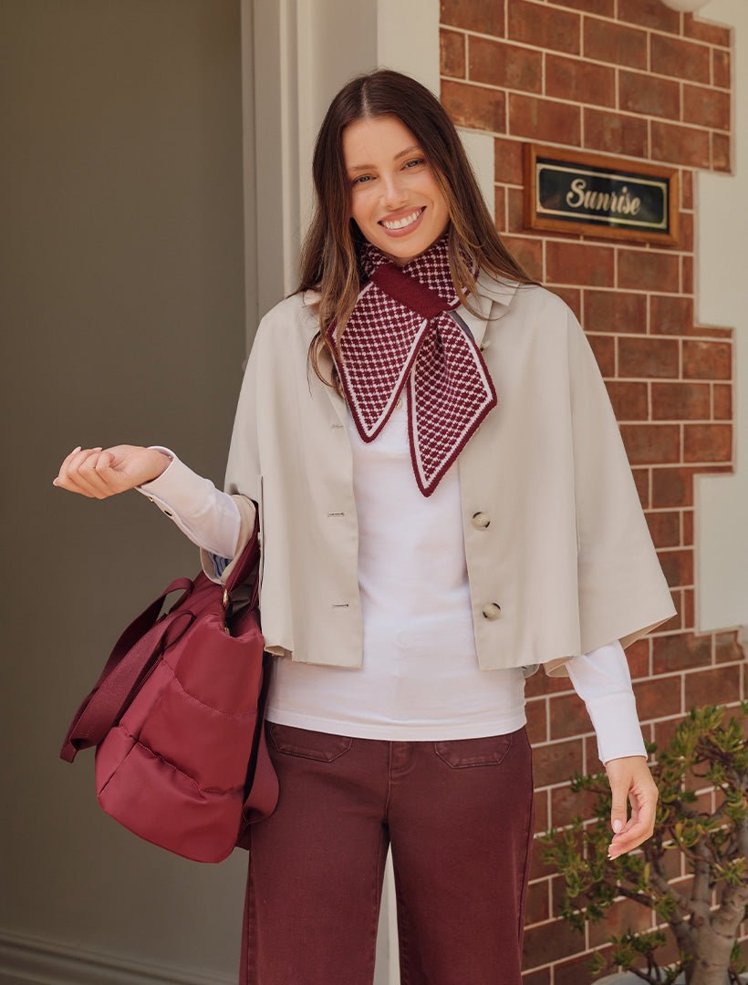 Mia Swing Jacket Stone - Zjoosh