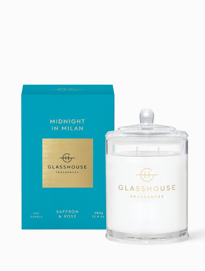 Glasshouse Fragrances Midnight In Milan Candle 380G