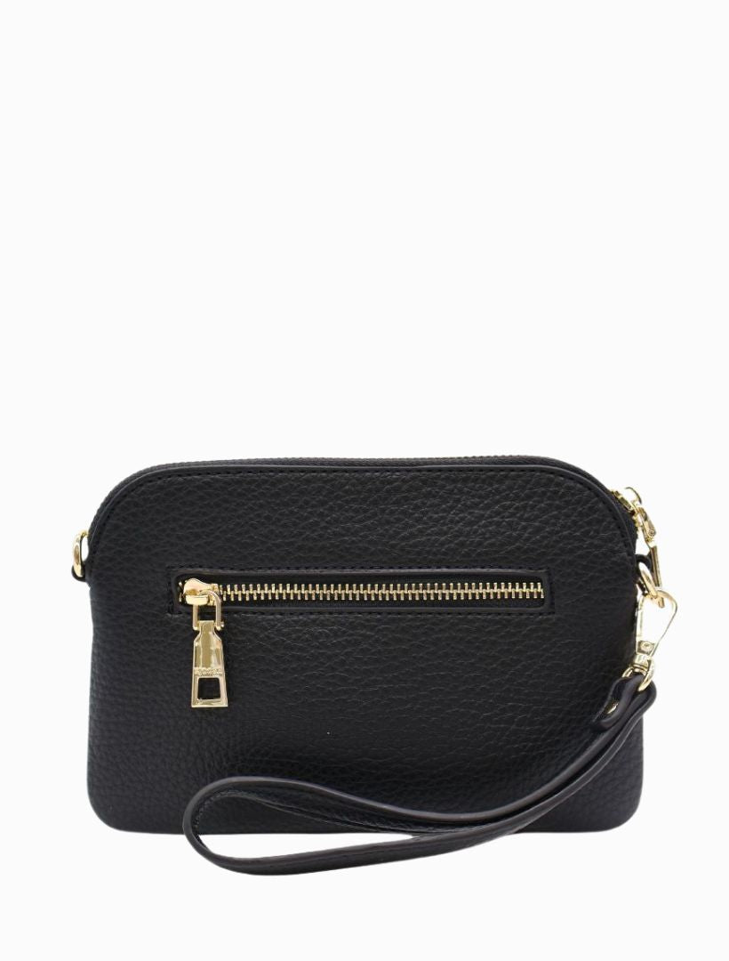 Missy Hugo Cross Body Bag Black - Zjoosh