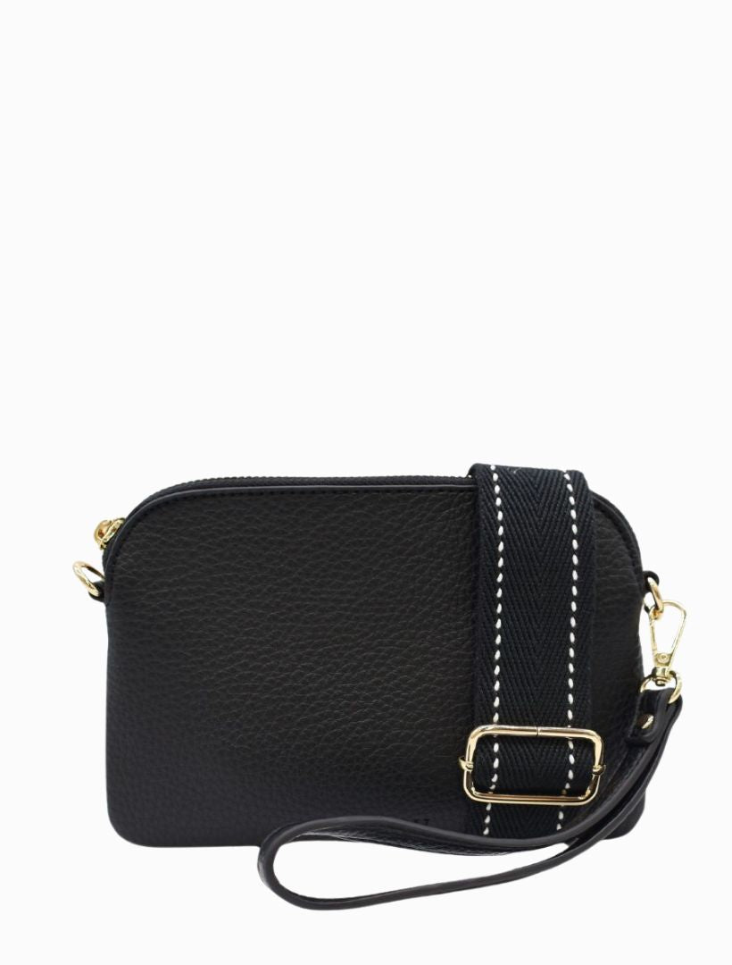 Missy Hugo Cross Body Bag Black - Zjoosh