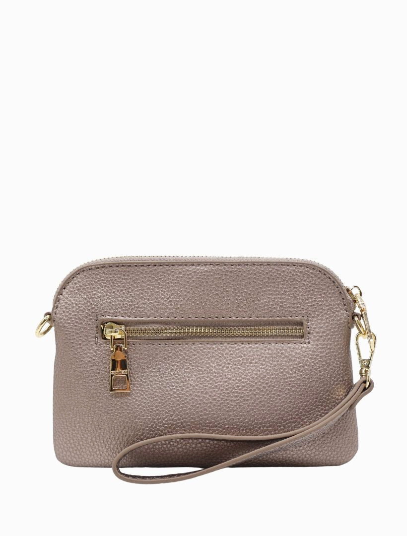 Missy Hugo Cross Body Bag Bronze - Zjoosh