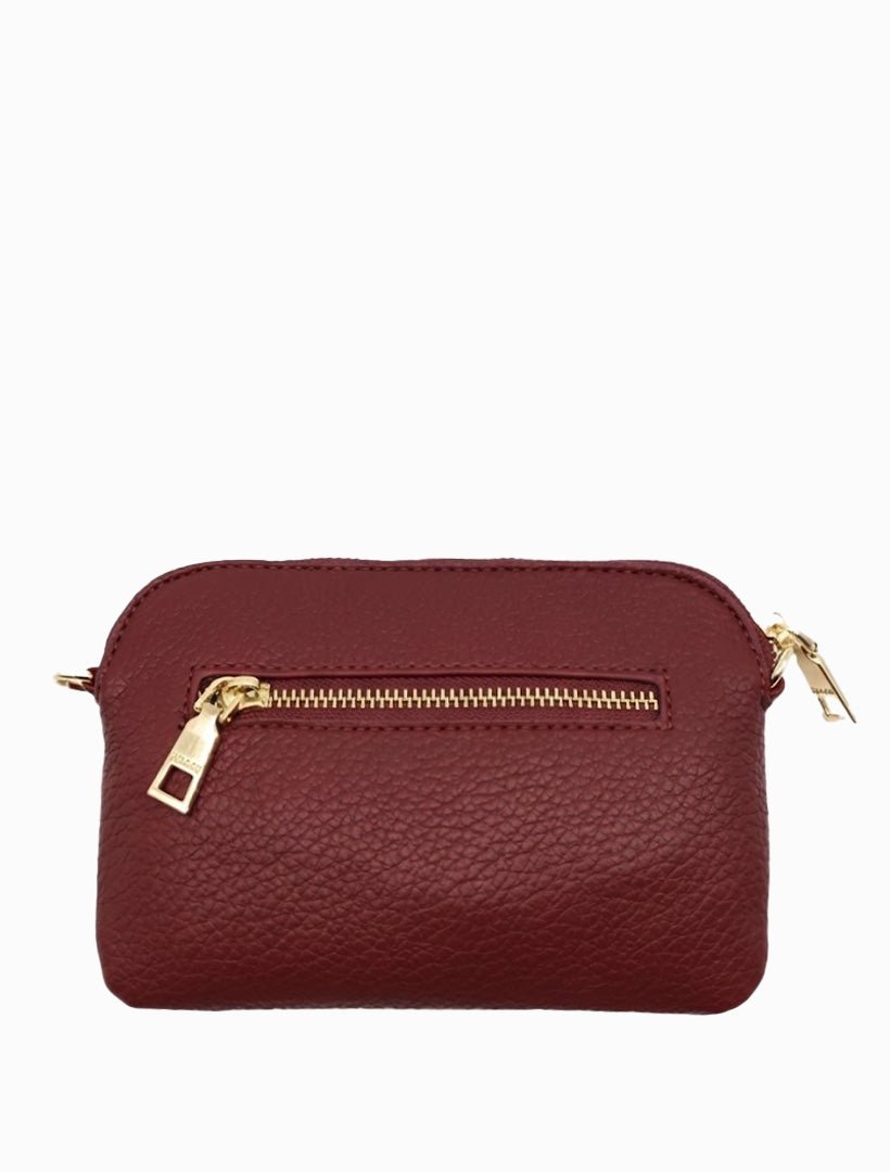 Missy Hugo Cross Body Bag Burgundy - Zjoosh
