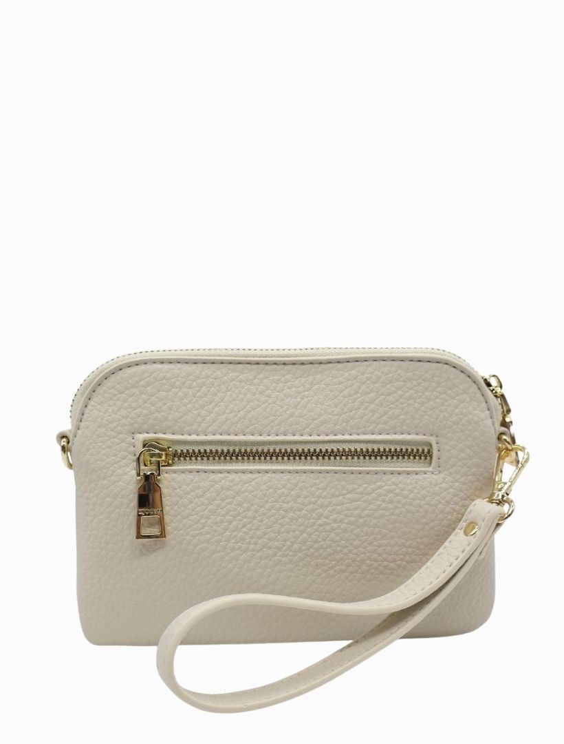 Missy Hugo Cross Body Bag Ecru - Zjoosh