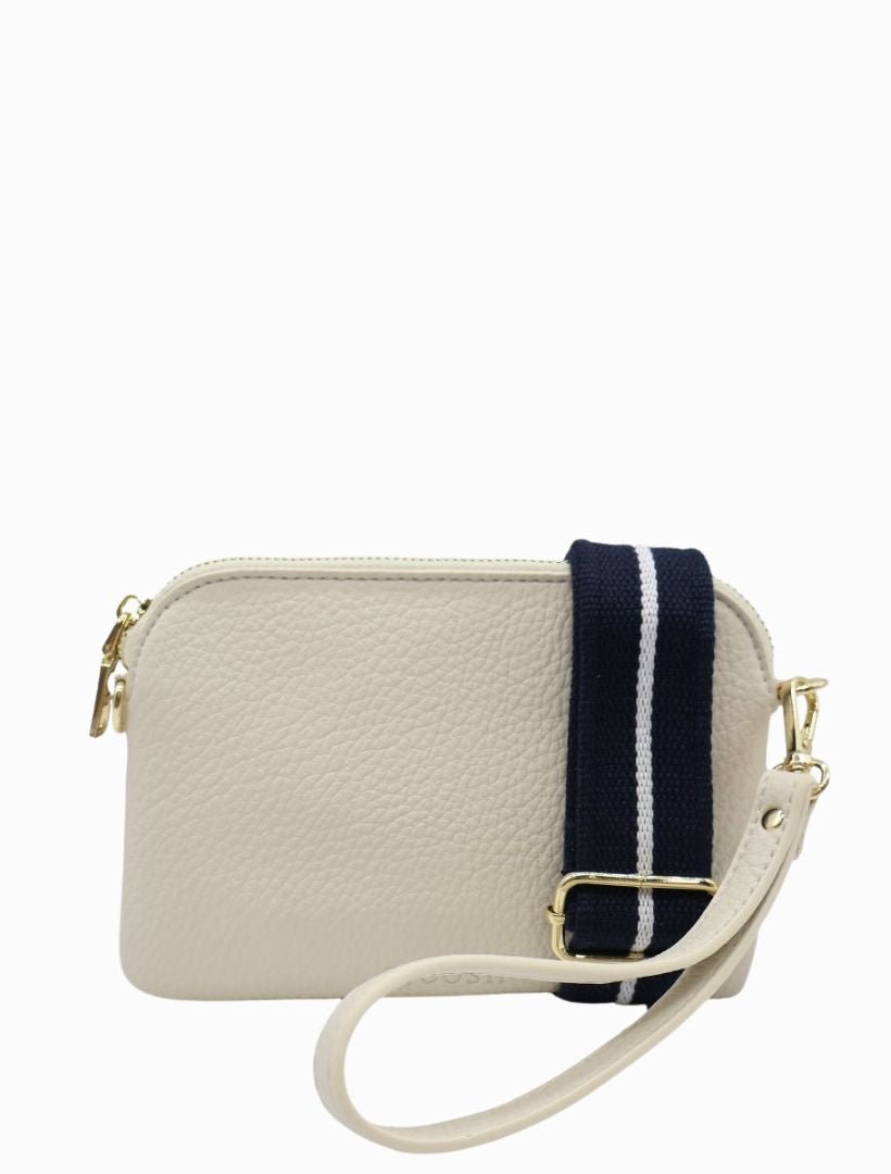 Missy Hugo Cross Body Bag Ecru - Zjoosh