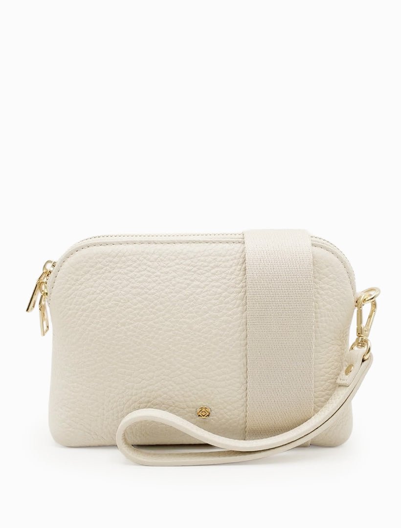 Missy Hugo Cross Body Bag Ecru - Zjoosh