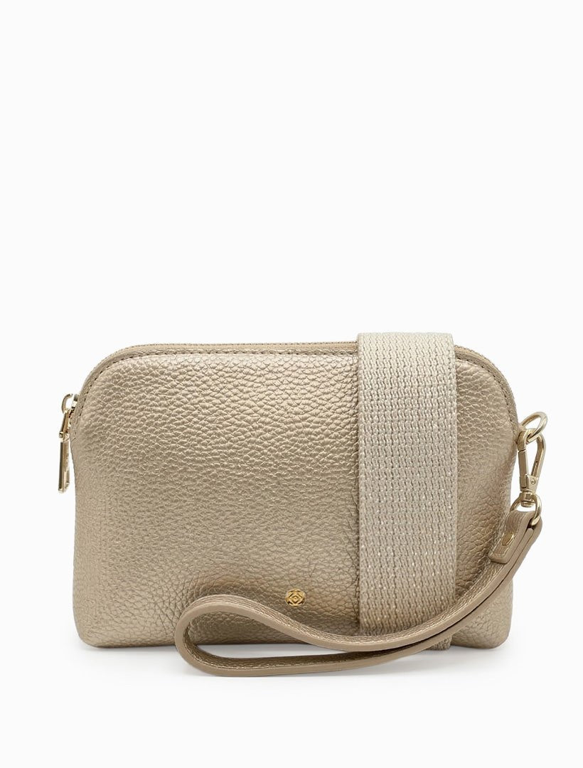 Missy Hugo Cross Body Bag Gold - Zjoosh