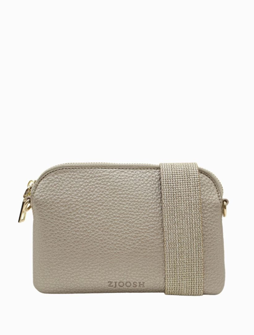 Missy Hugo Cross Body Bag Gold - Zjoosh