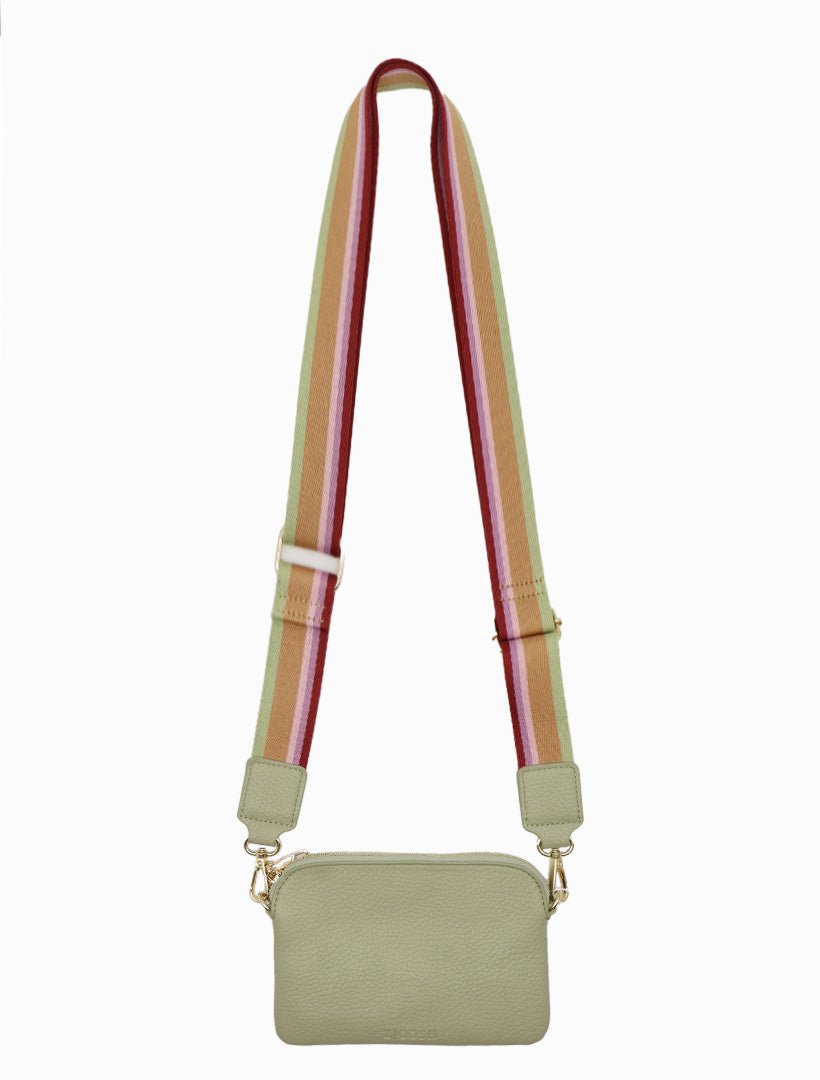 Missy Hugo Cross Body Bag Matcha - FINAL SALE - Zjoosh