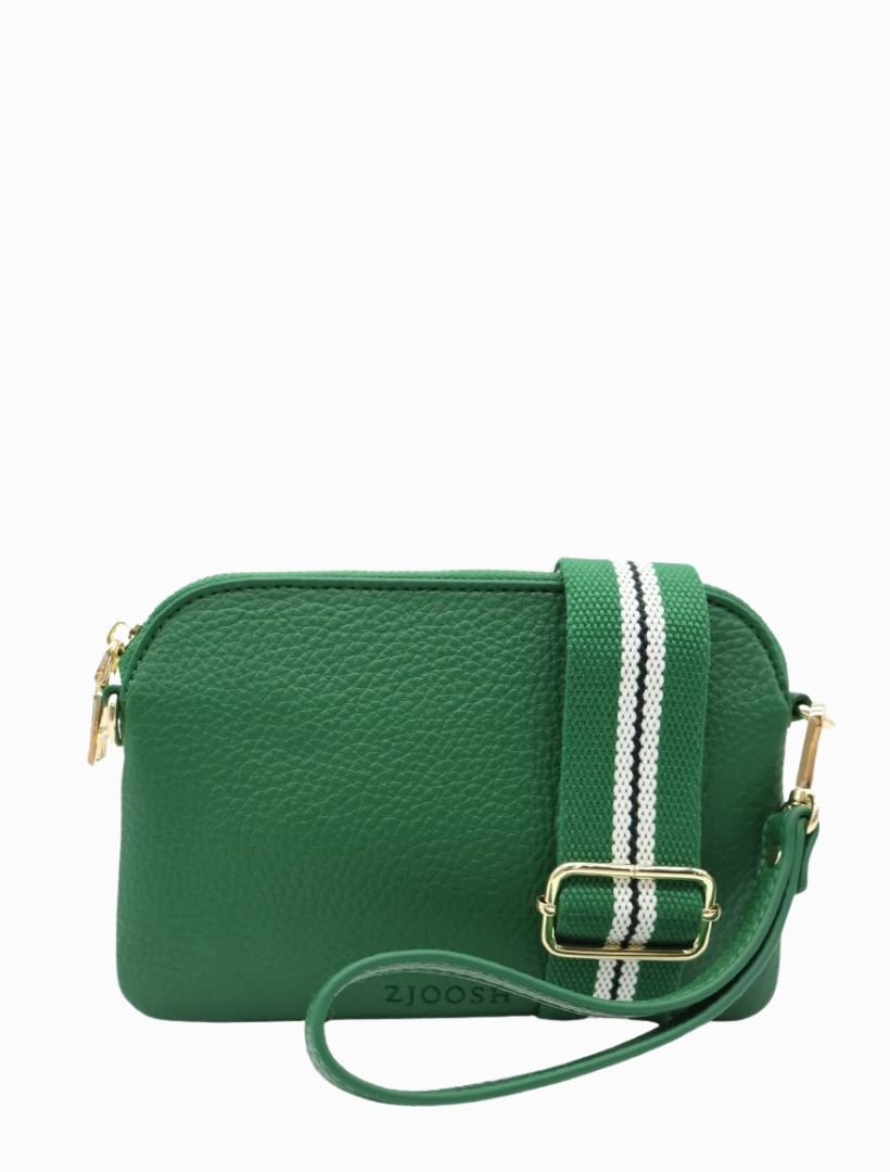 Missy Hugo Cross Body Bag Meadow Green - Zjoosh