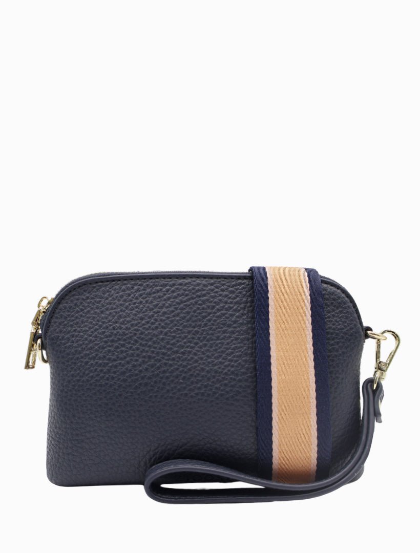 Missy Hugo Cross Body Bag Navy - Zjoosh