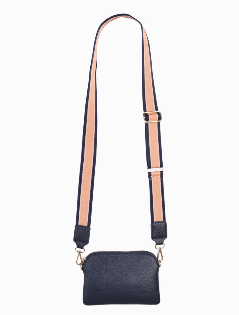 Missy Hugo Cross Body Bag Navy - Zjoosh