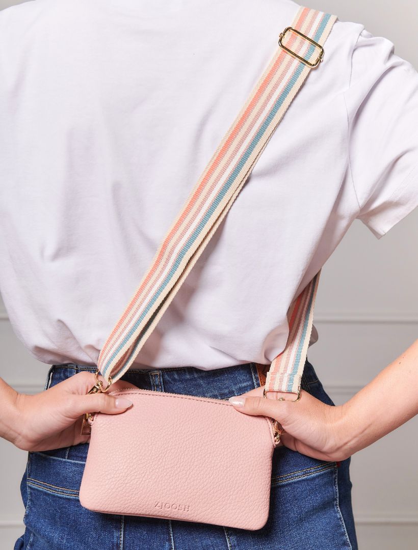 Missy Hugo Cross Body Bag Pink - Zjoosh