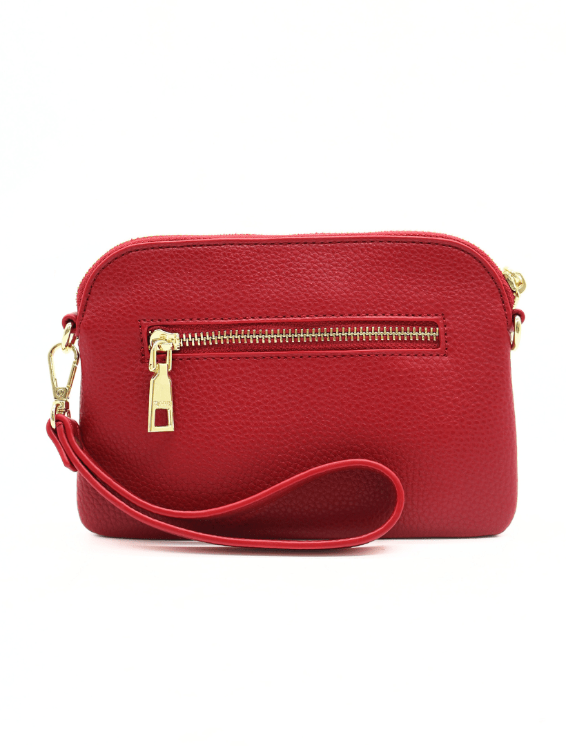 Missy Hugo Cross Body Bag Red - Zjoosh