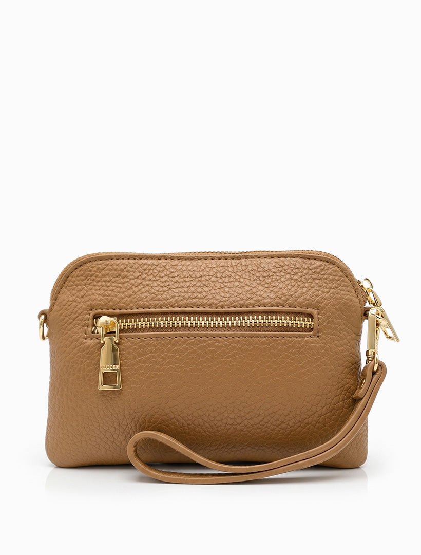 Missy Hugo Cross Body Bag Tan - Zjoosh
