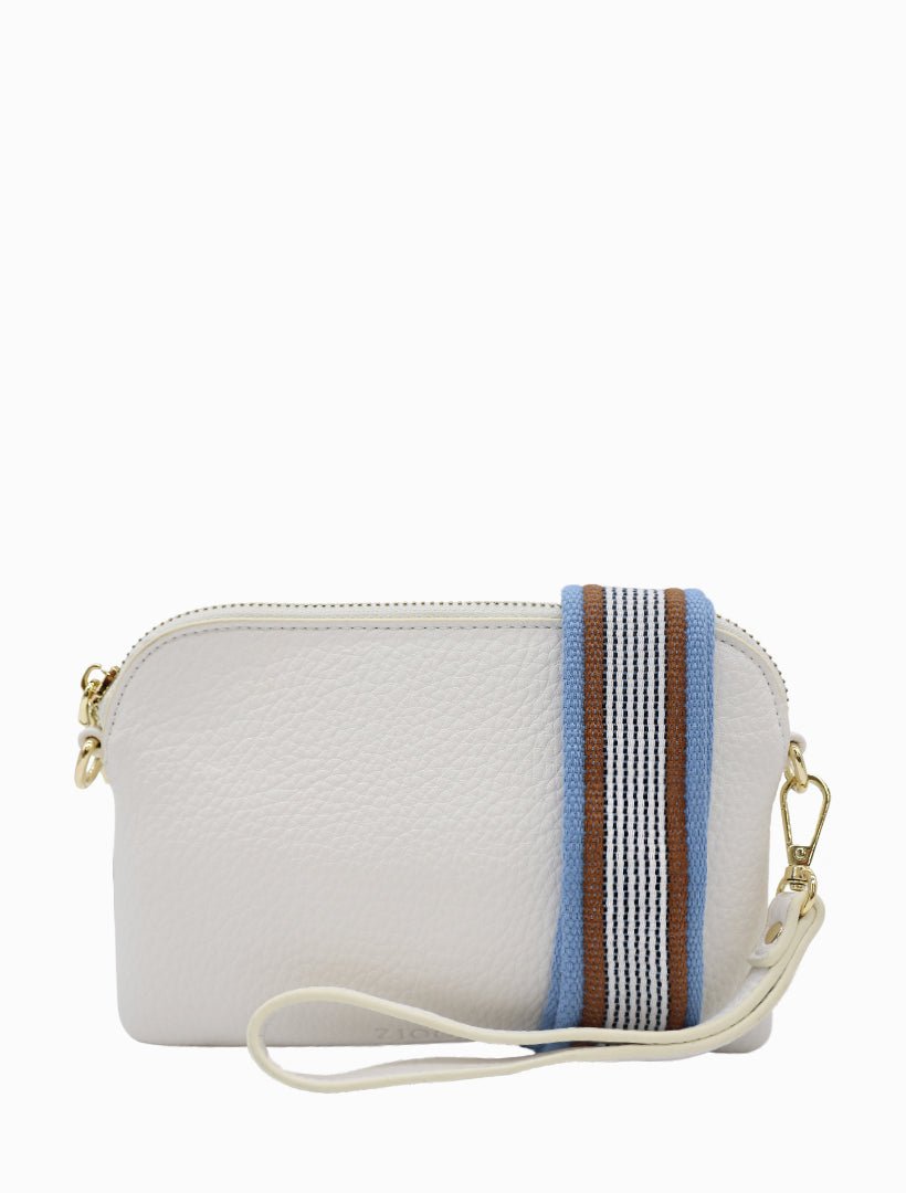 Missy Hugo Cross Body Bag White - Zjoosh