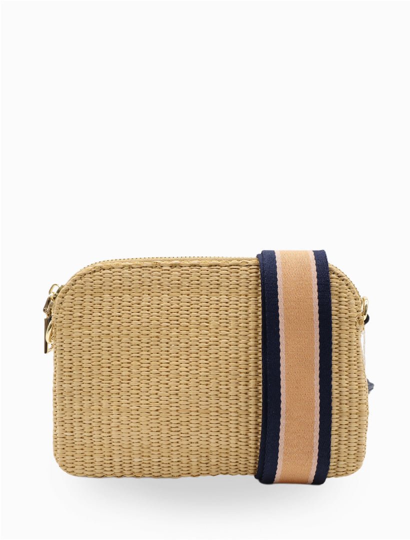 Missy Hugo Palma Cross Body Bag Navy - Zjoosh