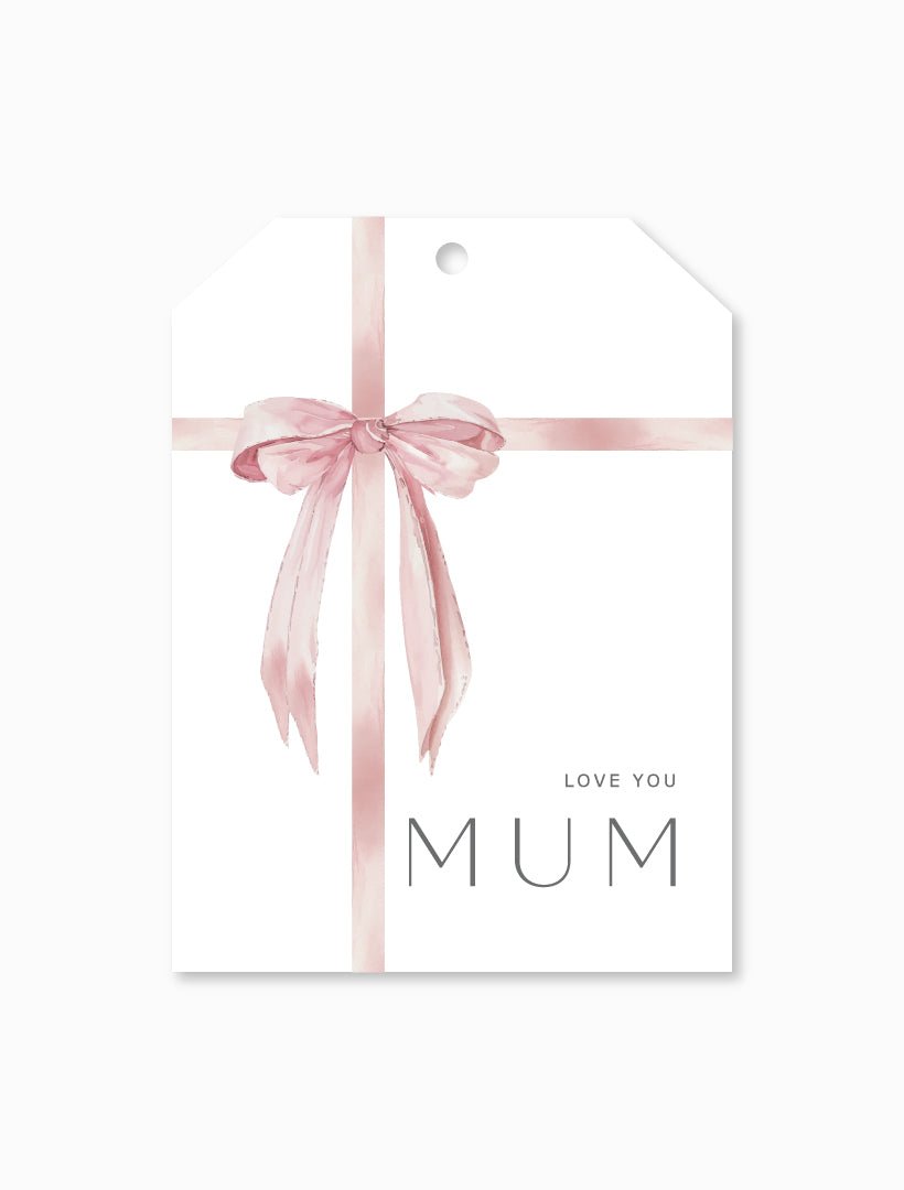 Mum Bow Tag - Zjoosh